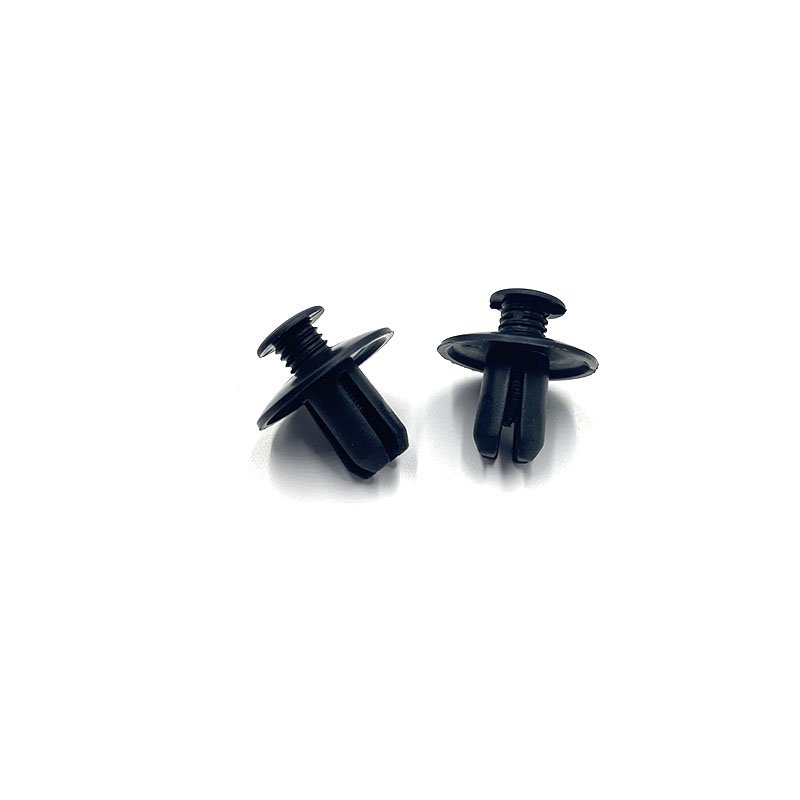 Auto Plastic Fasteners Rivet Black Retainer Clip Fastener Automobile Rivet Car Clip 100pcs/Bag