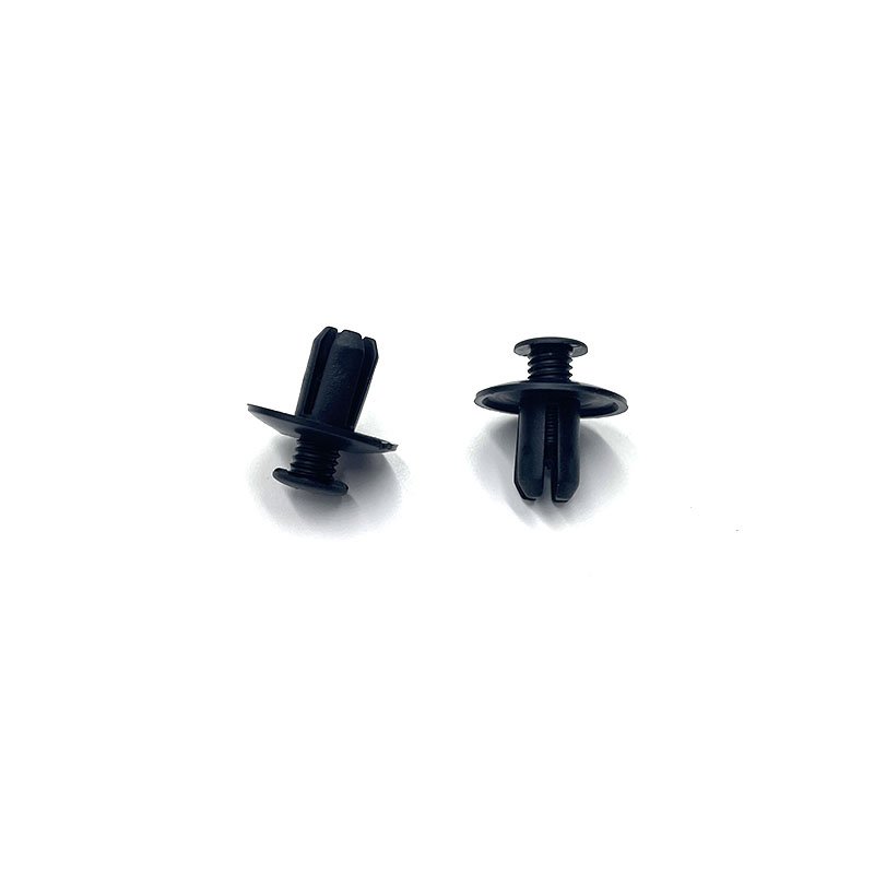 Auto Plastic Fasteners Rivet Black Retainer Clip Fastener Automobile Rivet Car Clip 100pcs/Bag