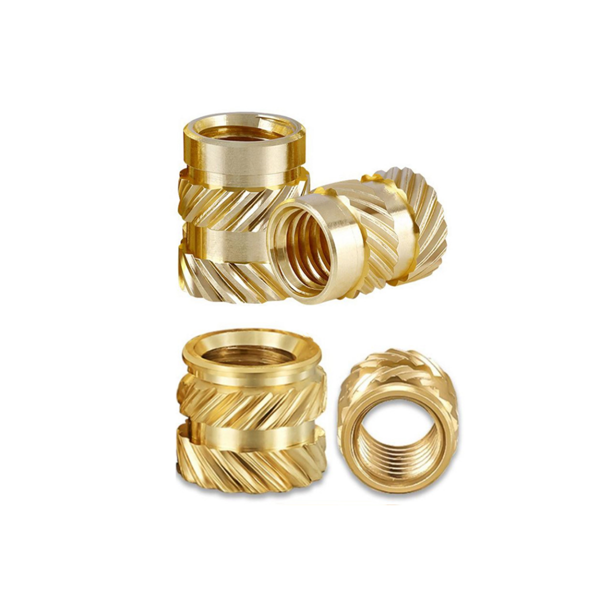 Non Standard Customized Brass Metal Screw Fasteners Metal Parts Machining Factory