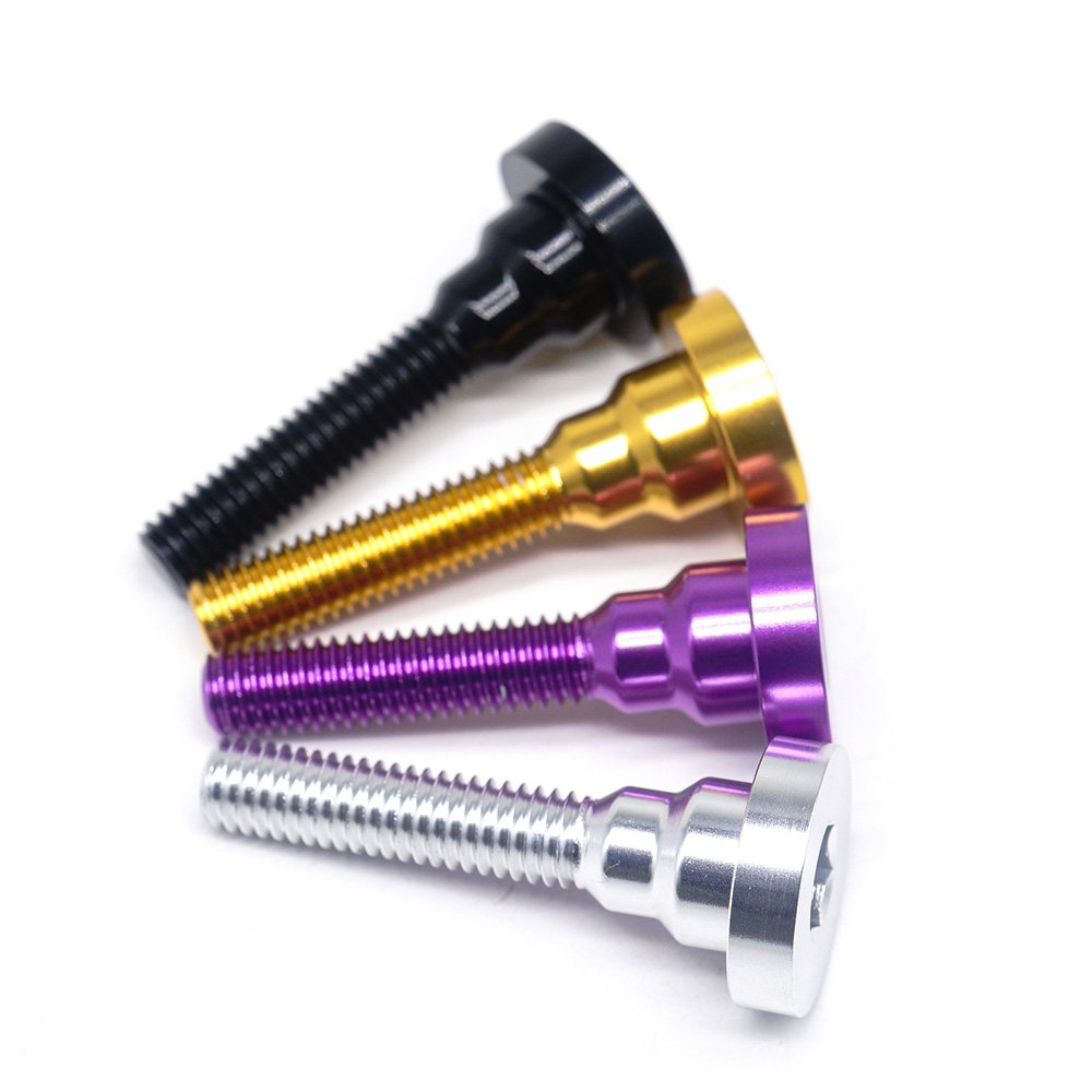 Custom screw manufactureTitanium Cap Allen Socket Head Bolts Gr5 Ti Screws M4 M5 M6 M8 Cap Screws For Bicycle/motorcycle/auto
