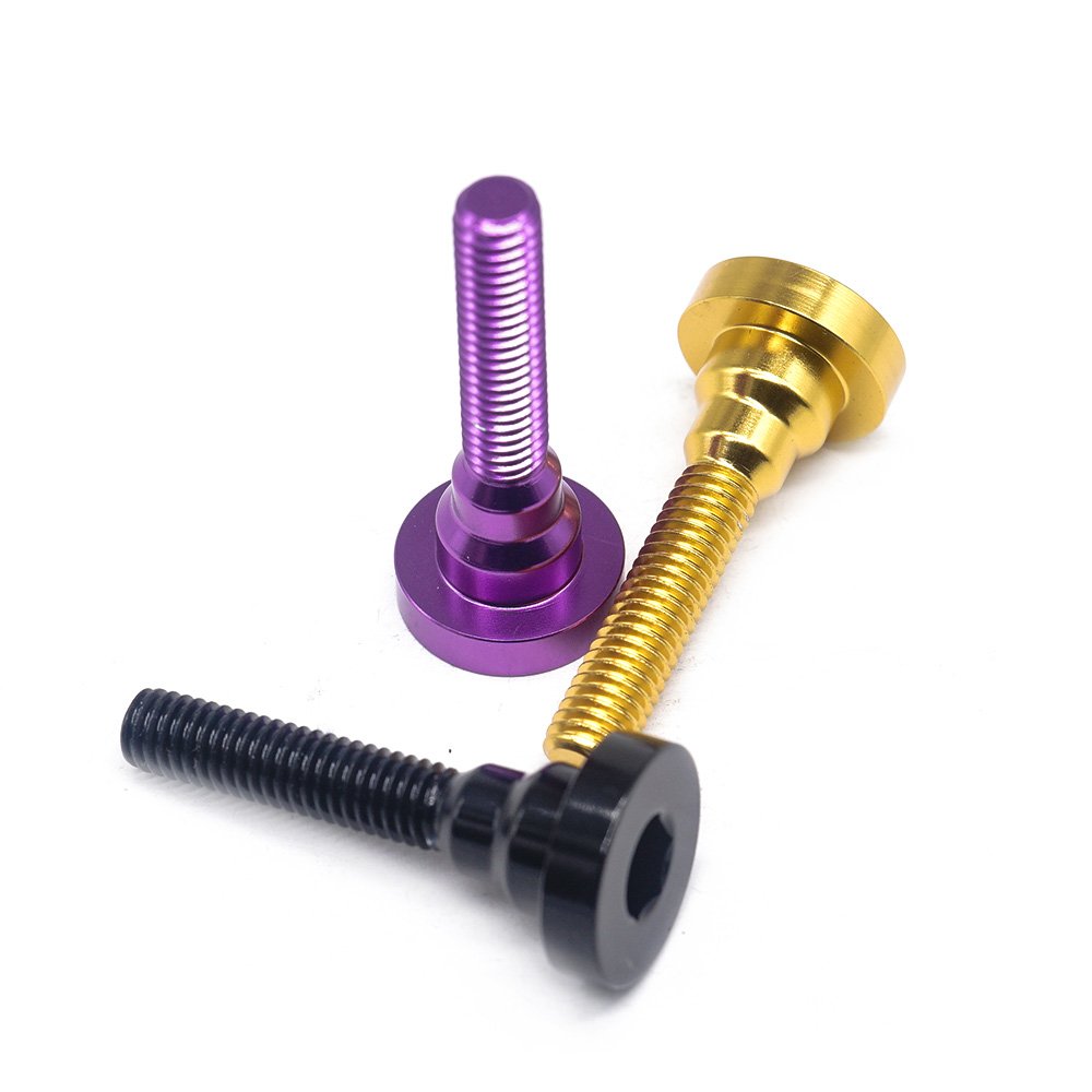 Custom screw manufactureTitanium Cap Allen Socket Head Bolts Gr5 Ti Screws M4 M5 M6 M8 Cap Screws For Bicycle/motorcycle/auto