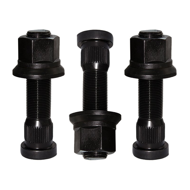 Auto Fastener 15/16"x4.75" Mack Truck/Trailer Wheel Studs with Nuts Hot Sale Cold Forged Steel Wheel Bolt