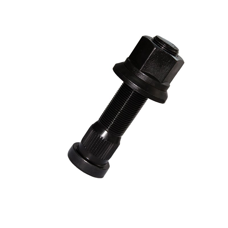 Auto Fastener 15/16"x4.75" Mack Truck/Trailer Wheel Studs with Nuts Hot Sale Cold Forged Steel Wheel Bolt