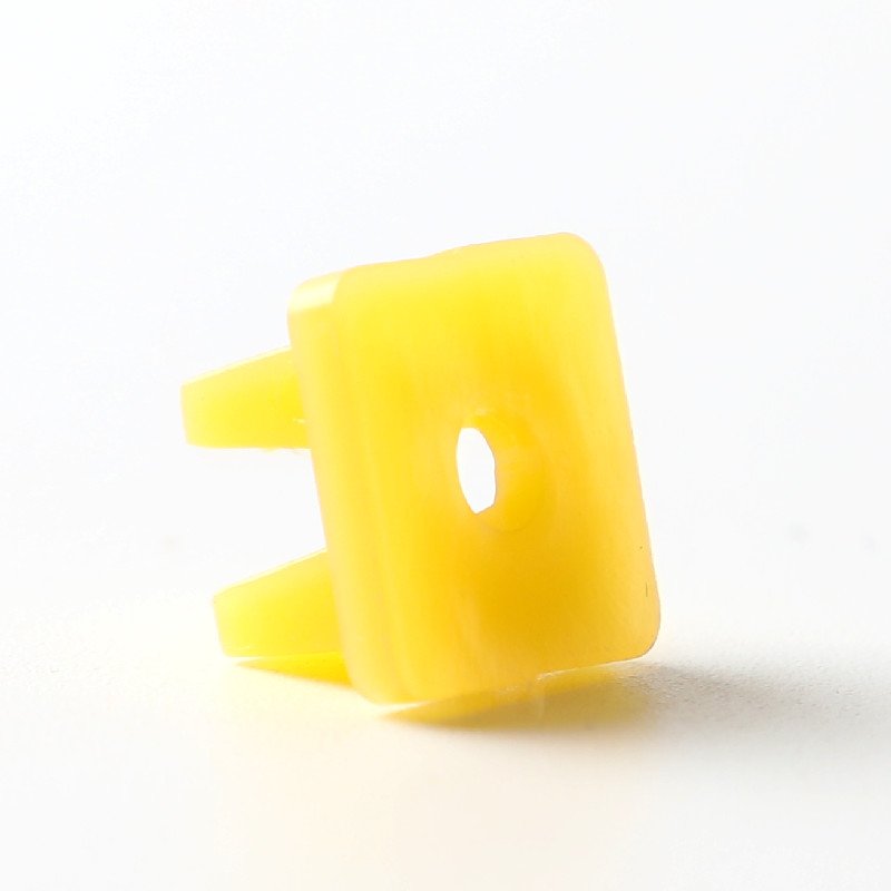 Car Styling Fixed Yellow square Screw Grommet Nut Screw Dashboard Headlight Grille Fixing Retainer Plastic Snap in Fastener Clip