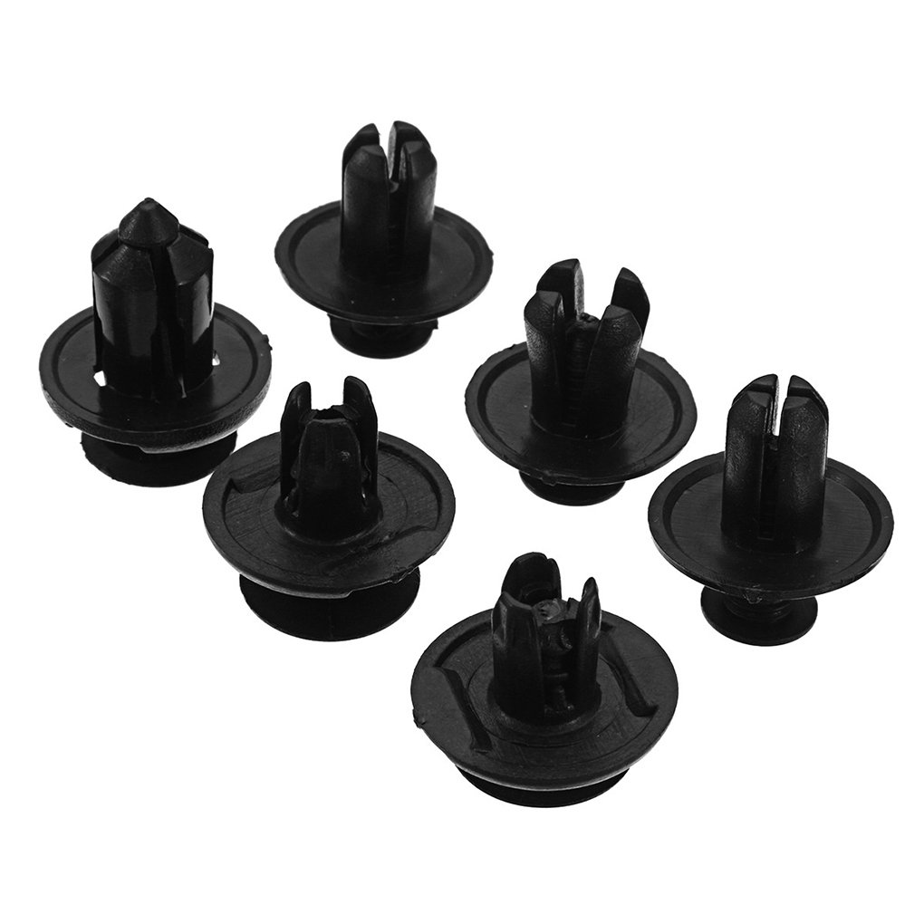 Different Types Plastic Car Auto Fasteners Door Fender Plastic Rivet Screws Fasteners