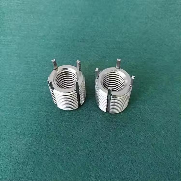 Custom Size Auto Fastener Clip Inconel Wire Thread Insert Stainless Steel Lightweight Threaded Bolt Inserts