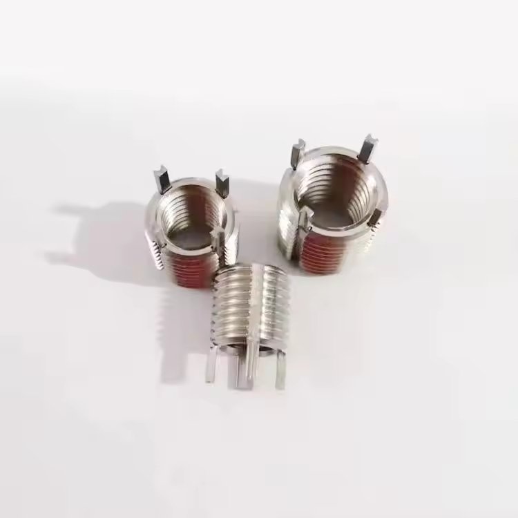 Custom Size Auto Fastener Clip Inconel Wire Thread Insert Stainless Steel Lightweight Threaded Bolt Inserts