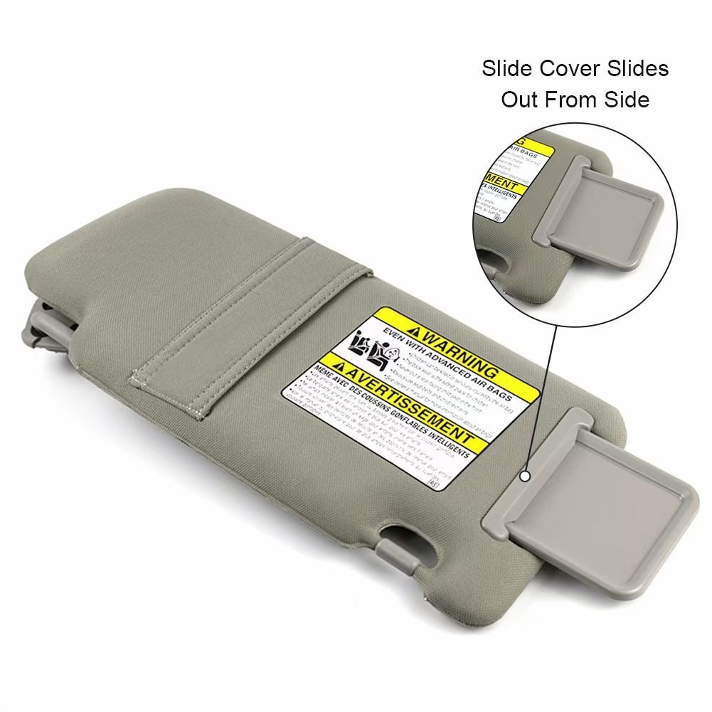 Car Sun Visor Driver Driving Position Cover Windshield Car Sun Visor Interior Mirror Driver Passenger Side Right Left Sun Shield
