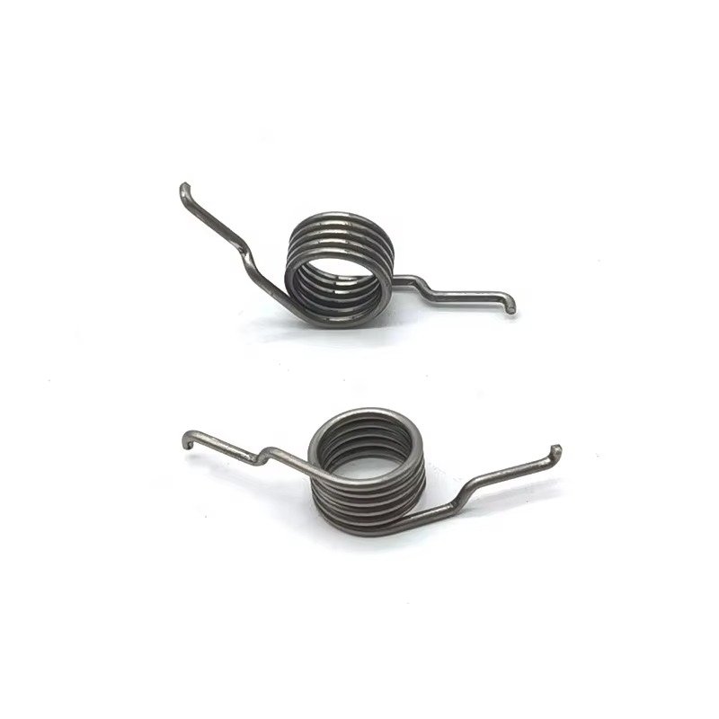 Torsion spring fixed double hook torsion spring door lock torsion spring lamp hardware irregular