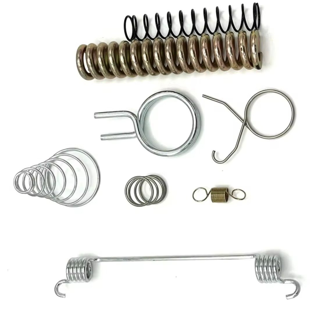 Torsion spring fixed double hook torsion spring door lock torsion spring lamp hardware irregular
