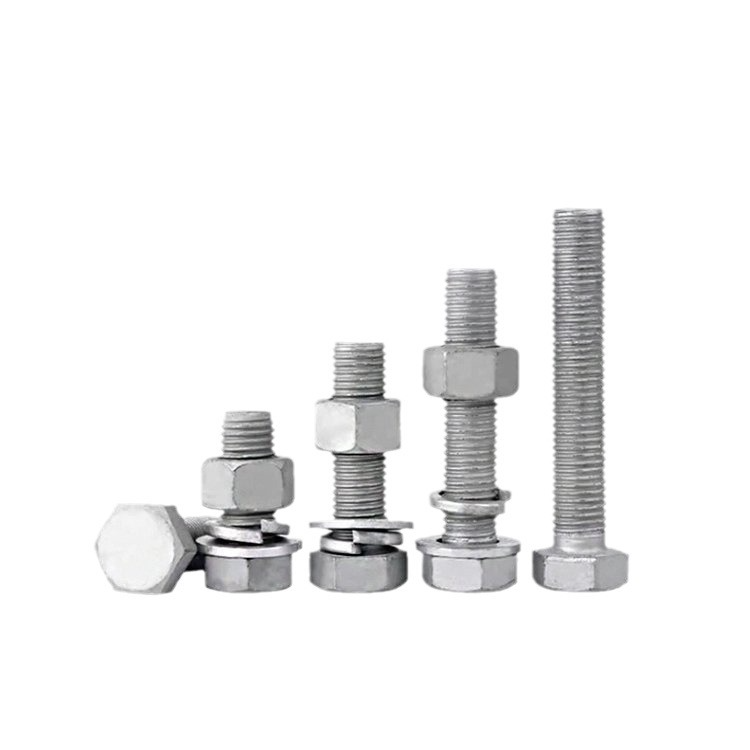 Hot Selling Customized Mechanical Supply Car Truck Strong Fasteners Steel Hex Head Bolts