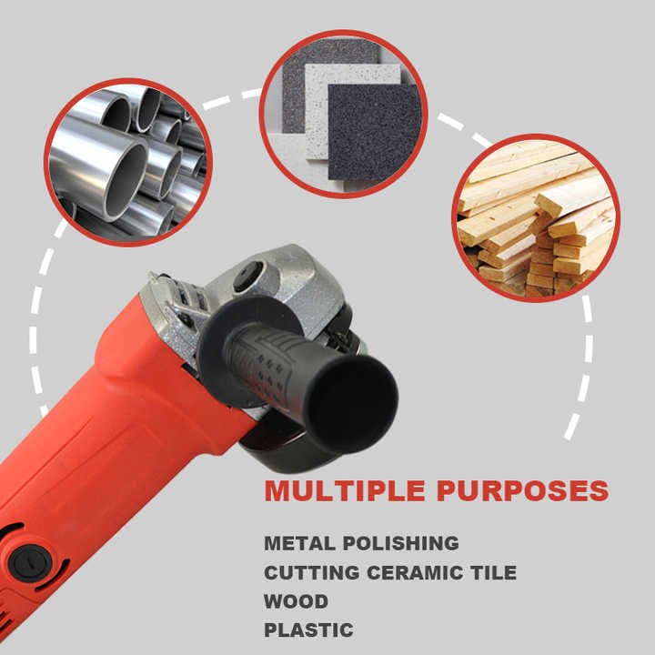 110V/220V Electric Variable Speed Angle Grinder Polisher Machine Power Tools