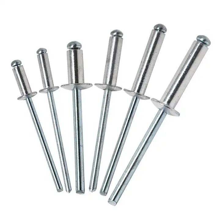 High Grade Auto Fasteners Din7337 Customized Pop Aluminum Blind Rivet Dome Head Blind Rivet