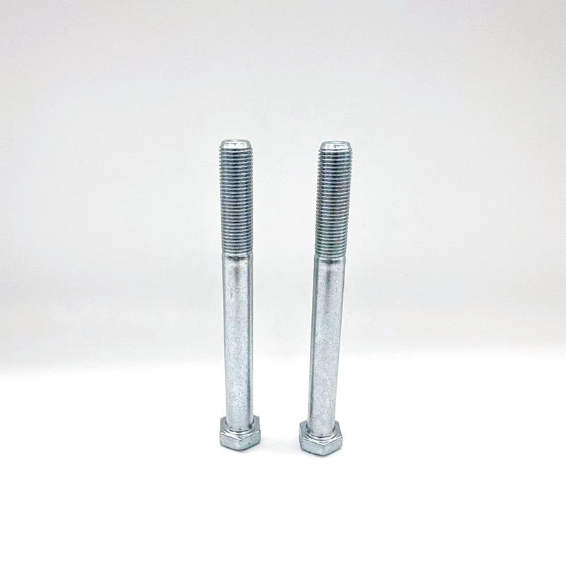 Fastener Galvanized Hexagon M6 M8 M 10 M30 M60 Half Tooth Hexagon Bolt