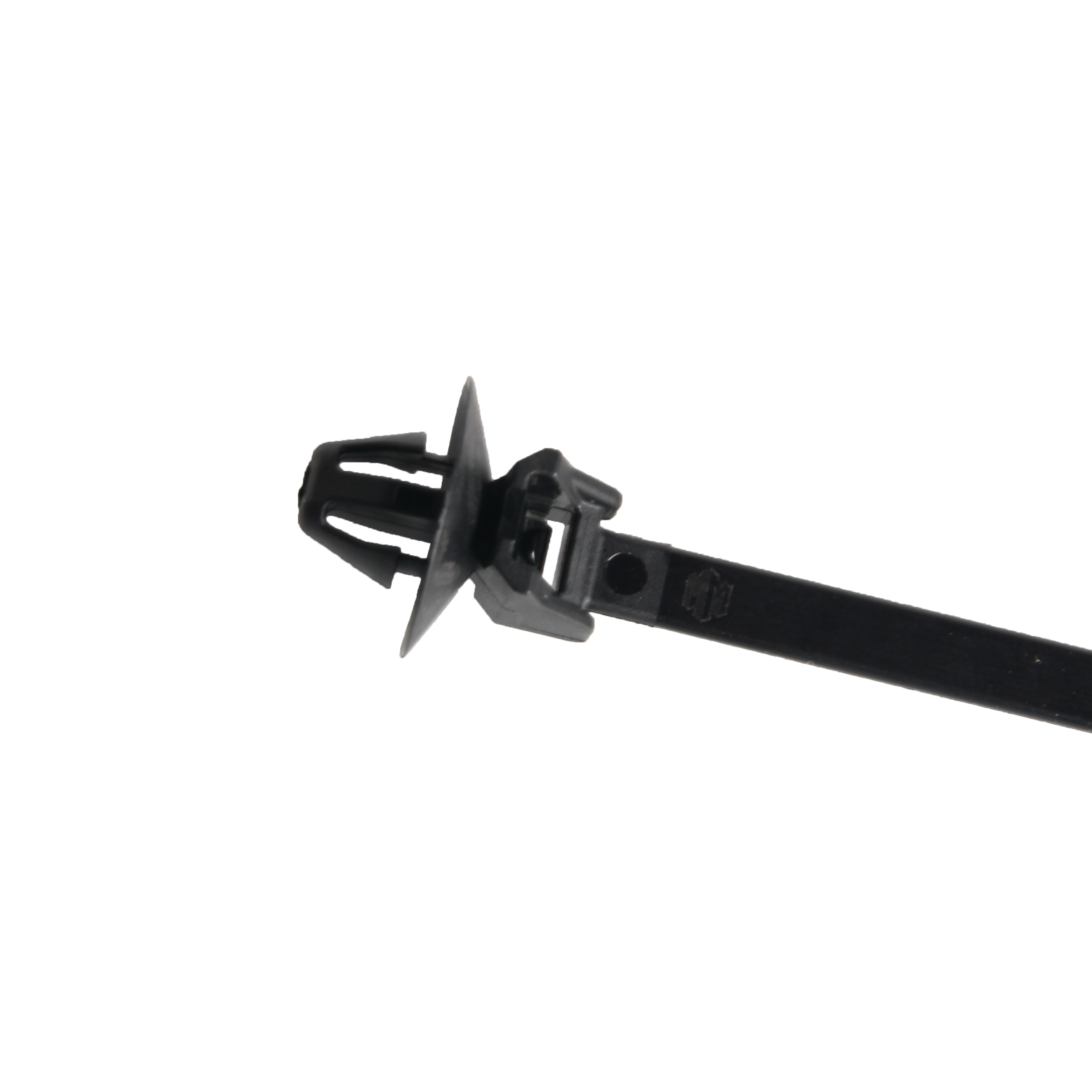 Integrated Nylon Self-Locking Cable Tie Arrow Style Vehicle Connector Wiring Harness Plastic Mould Plug Type Secure Mechanical