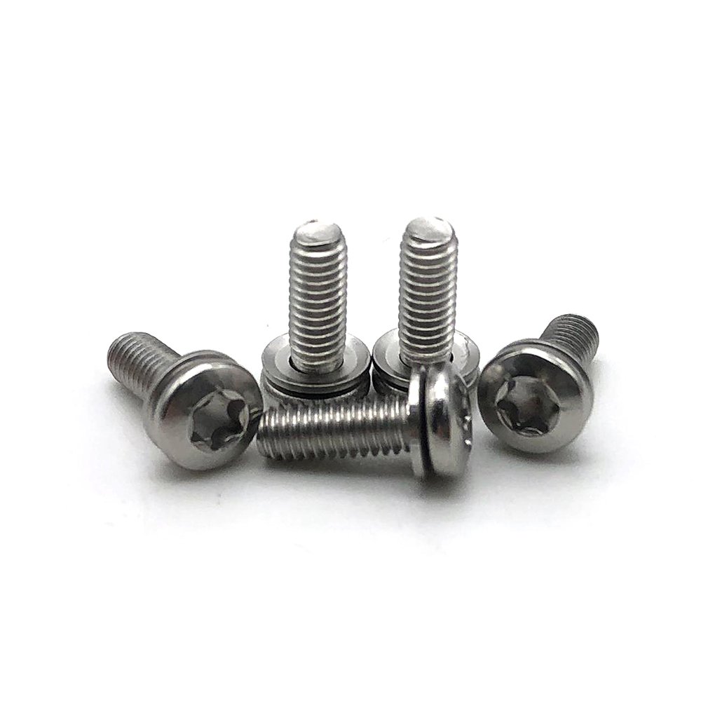CNC Custom Carbon Steel 10.9 Black Oxide Torx Screws T25 Low Head Shoulder Screw M5 M6 for Manufacturing Cooling Systems
