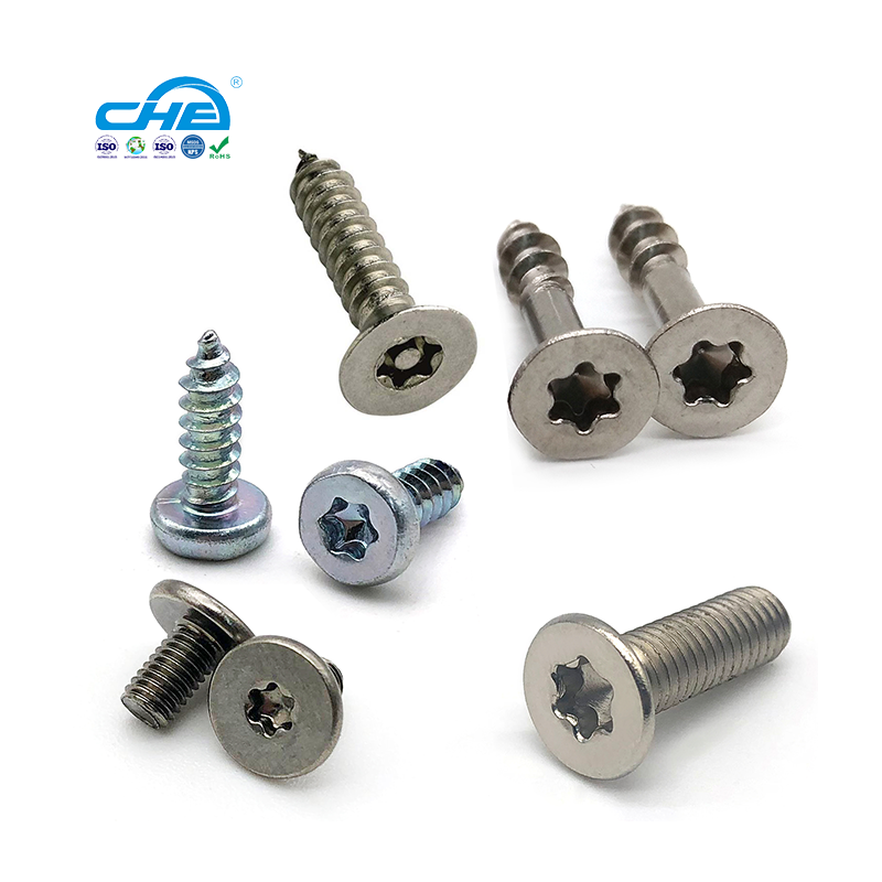 CNC Custom Carbon Steel 10.9 Black Oxide Torx Screws T25 Low Head Shoulder Screw M5 M6 for Manufacturing Cooling Systems