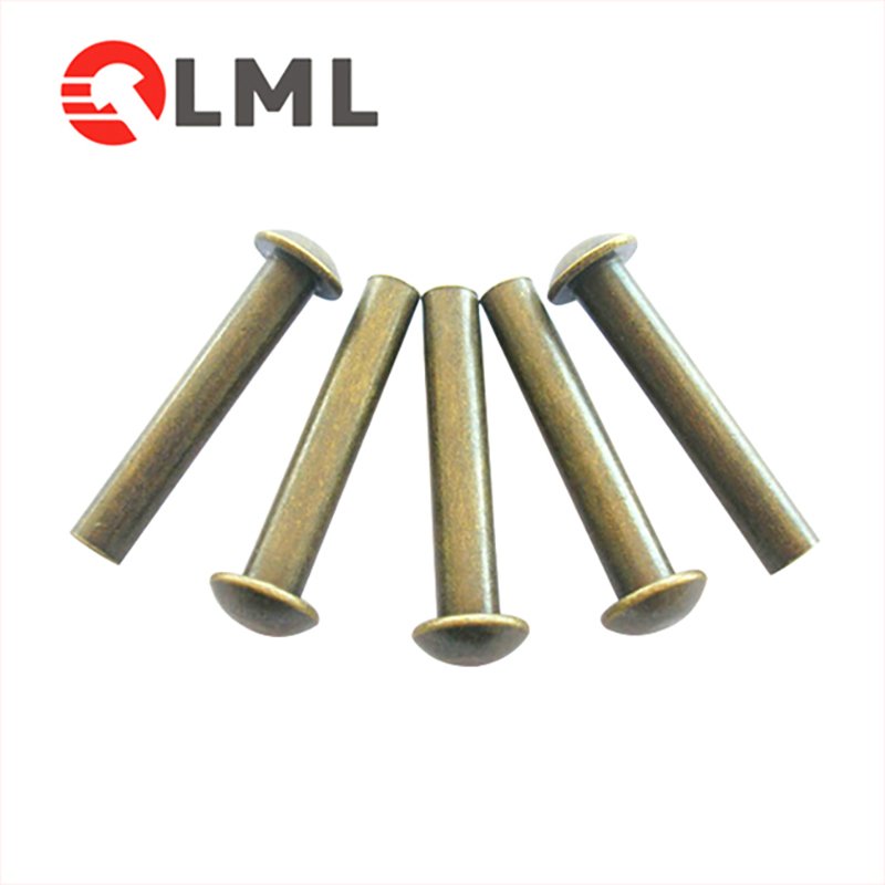 Custom Fabric Metal Auto Fastener ISO 15979 Diameter 8MM Metal Steel Solid Monel Rivets