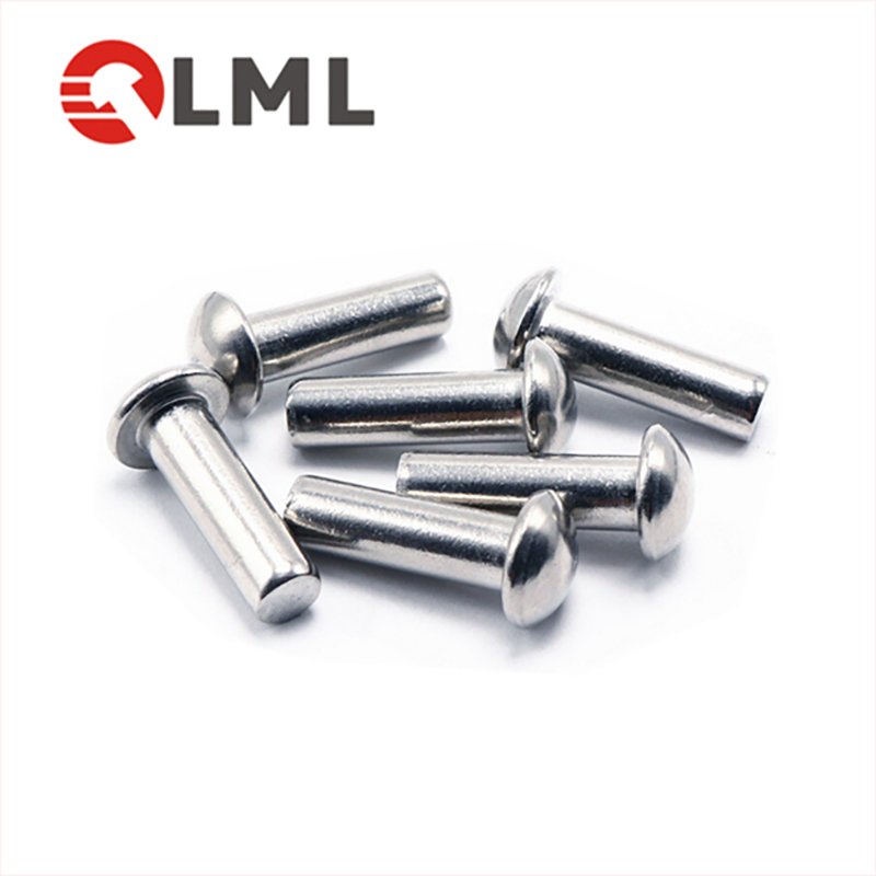 Custom Fabric Metal Auto Fastener ISO 15979 Diameter 8MM Metal Steel Solid Monel Rivets