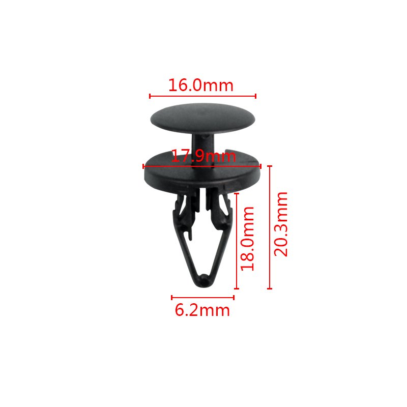 031611 Hot Sale Plastic Push Type Retainer Automotive Plastic Fasteners for Americans Cars Dashboard Vents Clips Plastic Rivets