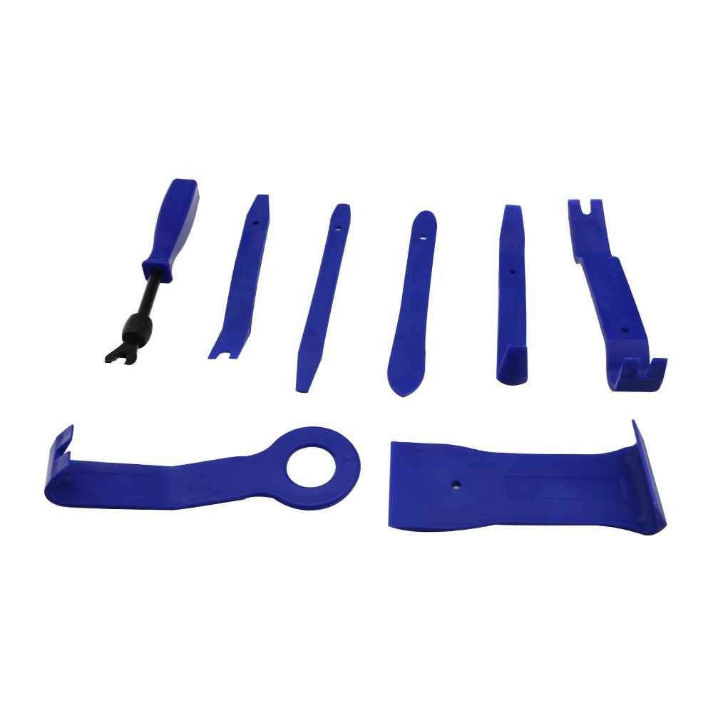 8PCS Auto Trim Removal Tool Set Car Audio Dash Door Panel Window Molding Fastener Remover Tool Kit