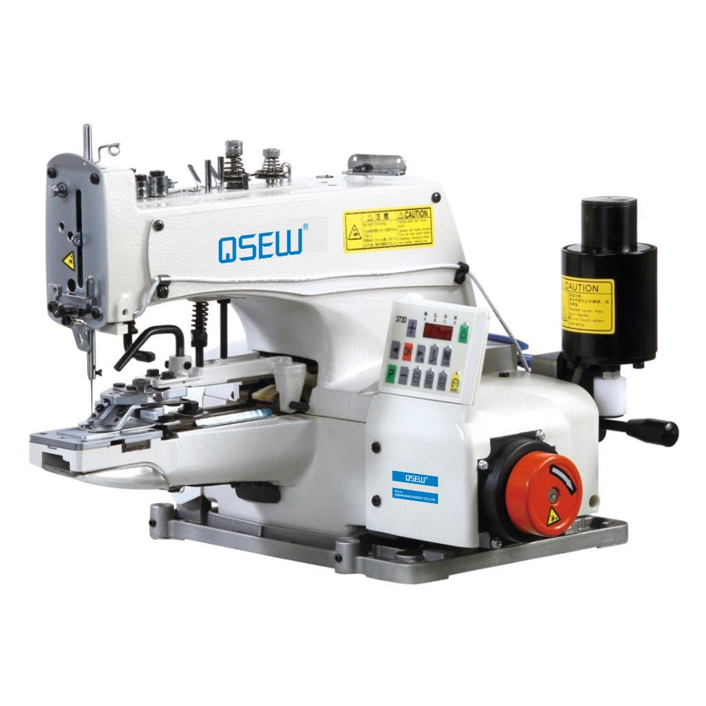 QS-373D computerized direct drive auto foot lifter button attaching machine industrial sewing machine