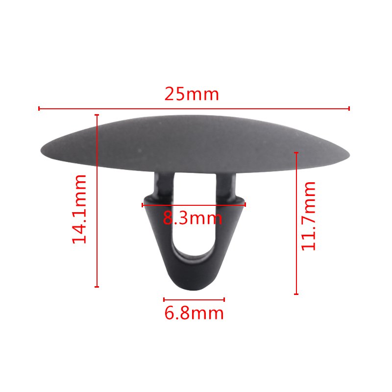 02720 Factory Supply Competitive Price Plastic Fastener Clips for Cars Automotive Body Clips Auto Clips and Fasteners