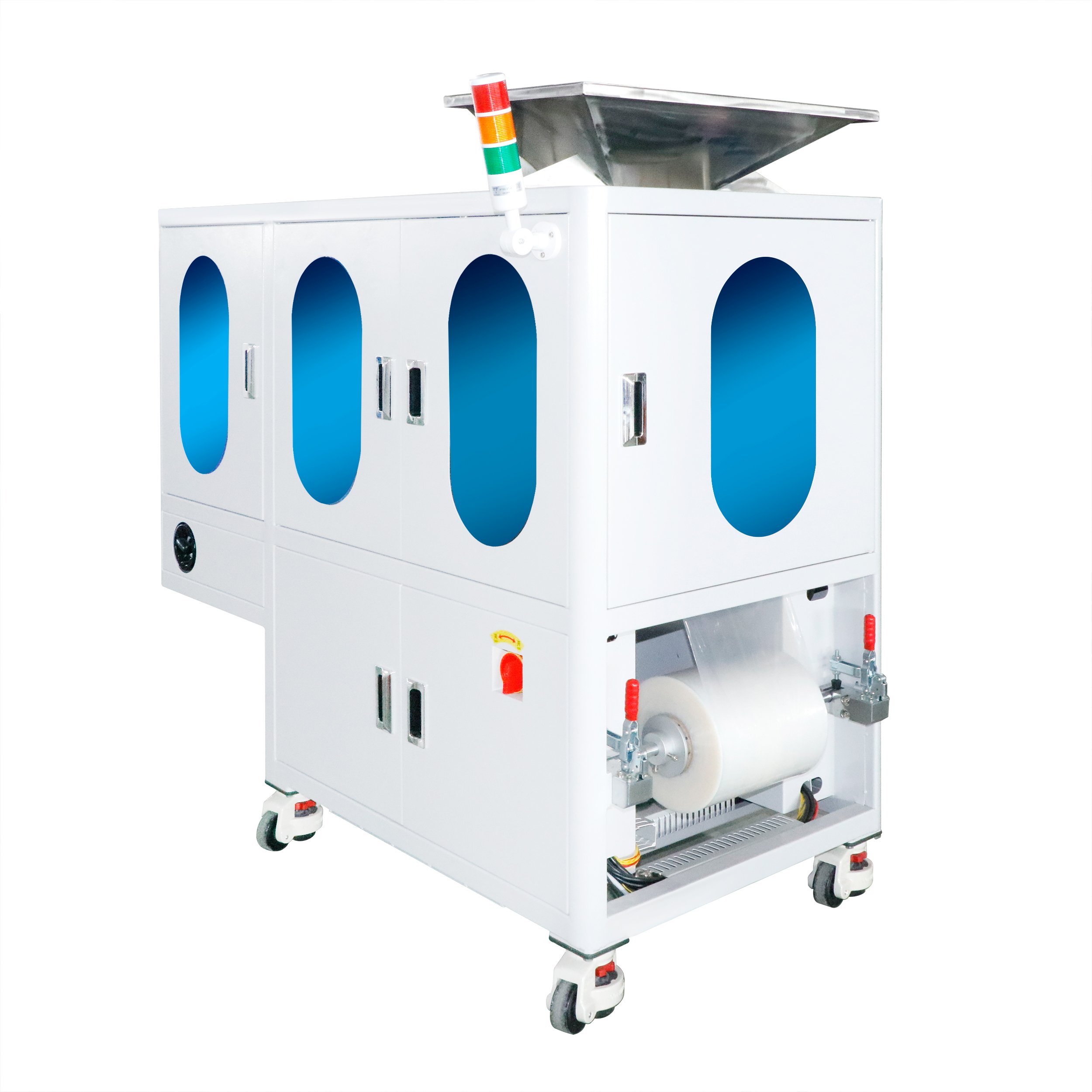 Automated Weighing and Packaging Zipper Head Screw Nails, Bolts Terminal Grommet Connector Weighing Machine