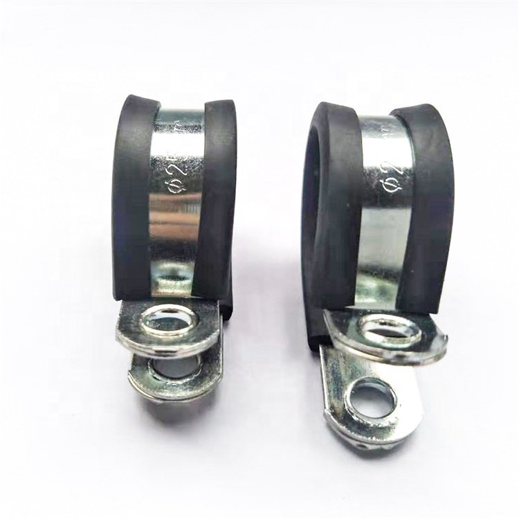 20mm Customized R Shape Cable Clamp W5 Metal Auto Clip Quick Fist Rubber Hose Clamp