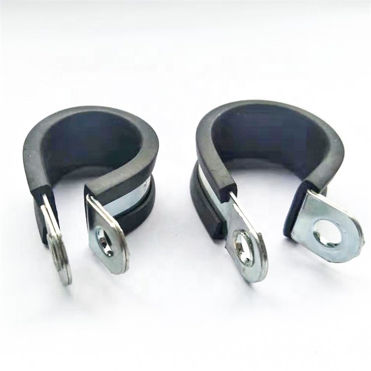 20mm Customized R Shape Cable Clamp W5 Metal Auto Clip Quick Fist Rubber Hose Clamp