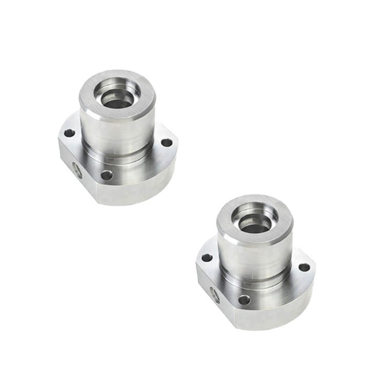 Custom CNC Machining Service for Steel Parts Rapid Prototyping and Drilling Turned Metal Parts in Stainless Steel