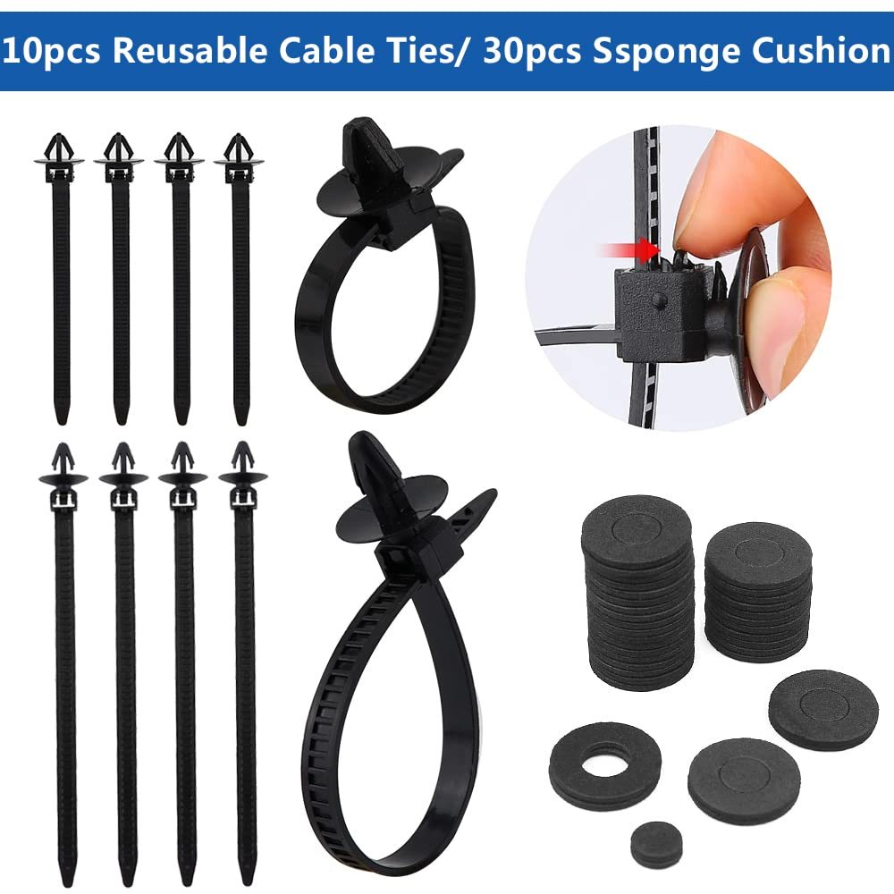Car Push Retainer Clips Automotive Screws Body 845Pcs Fastener Push Pins Kit Set for GM Ford for To.yo.t.a Honda Chrysler Blue