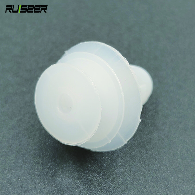 50pcs Universal Automobile Bumpers Hole White Car Door Trim Panel Clip Plastic Auto Fastener Clips Rivet Auto Fasteners for Cars