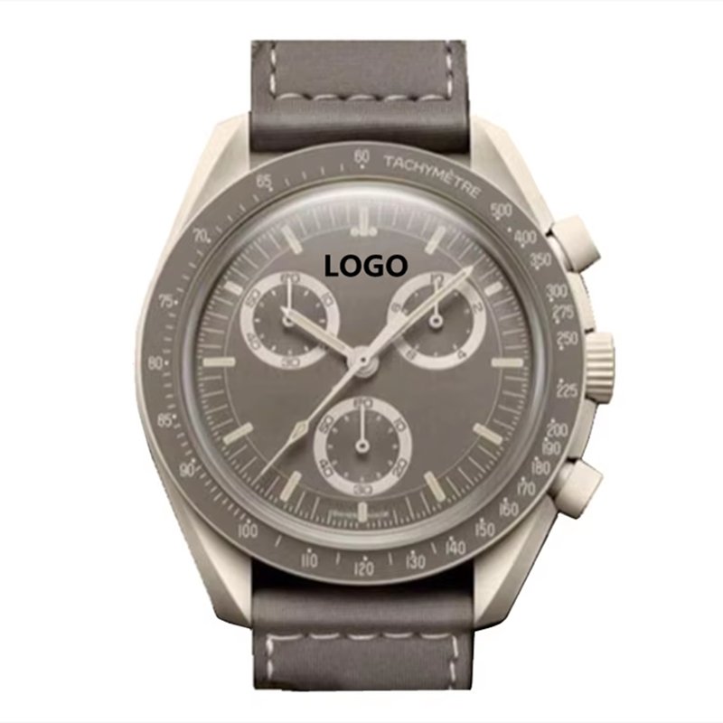 The Most Popular Tachymeter Waterproof Chronograph Watch Luxury Brand Excel Watch Japanese Quartz Watch Men's Omegas Skats