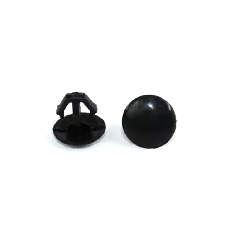 Black Nylon Auto Fastener & Clip Honda Car Hood Bar Nail with Plastic Rivet Fast Delivery