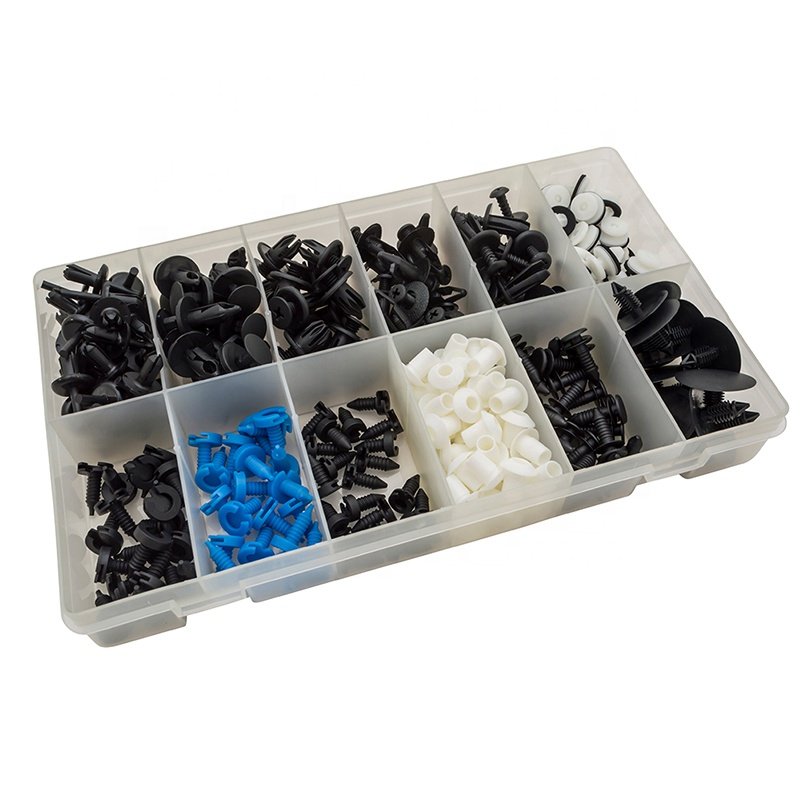 280Pcs for LR Car Trim Clips Auto Fasteners Push Type Clip Assortment Kit Car Retainer Clips Box Set