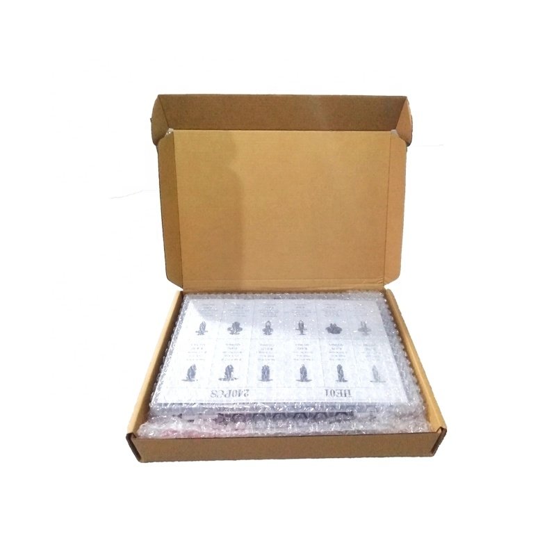 280Pcs for LR Car Trim Clips Auto Fasteners Push Type Clip Assortment Kit Car Retainer Clips Box Set