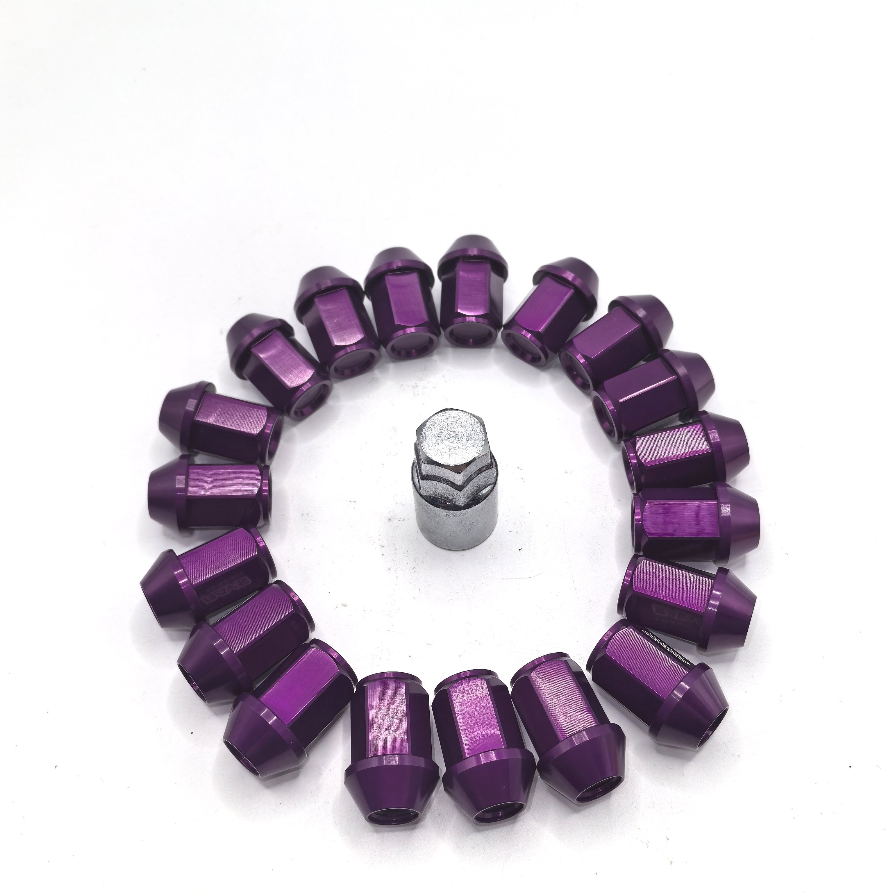 New Purple 12x1.5x35mm High-Performance Aluminum Alloy Wheel Lug Nuts Car Nut Parts For Toyota Mitsubishi Honda