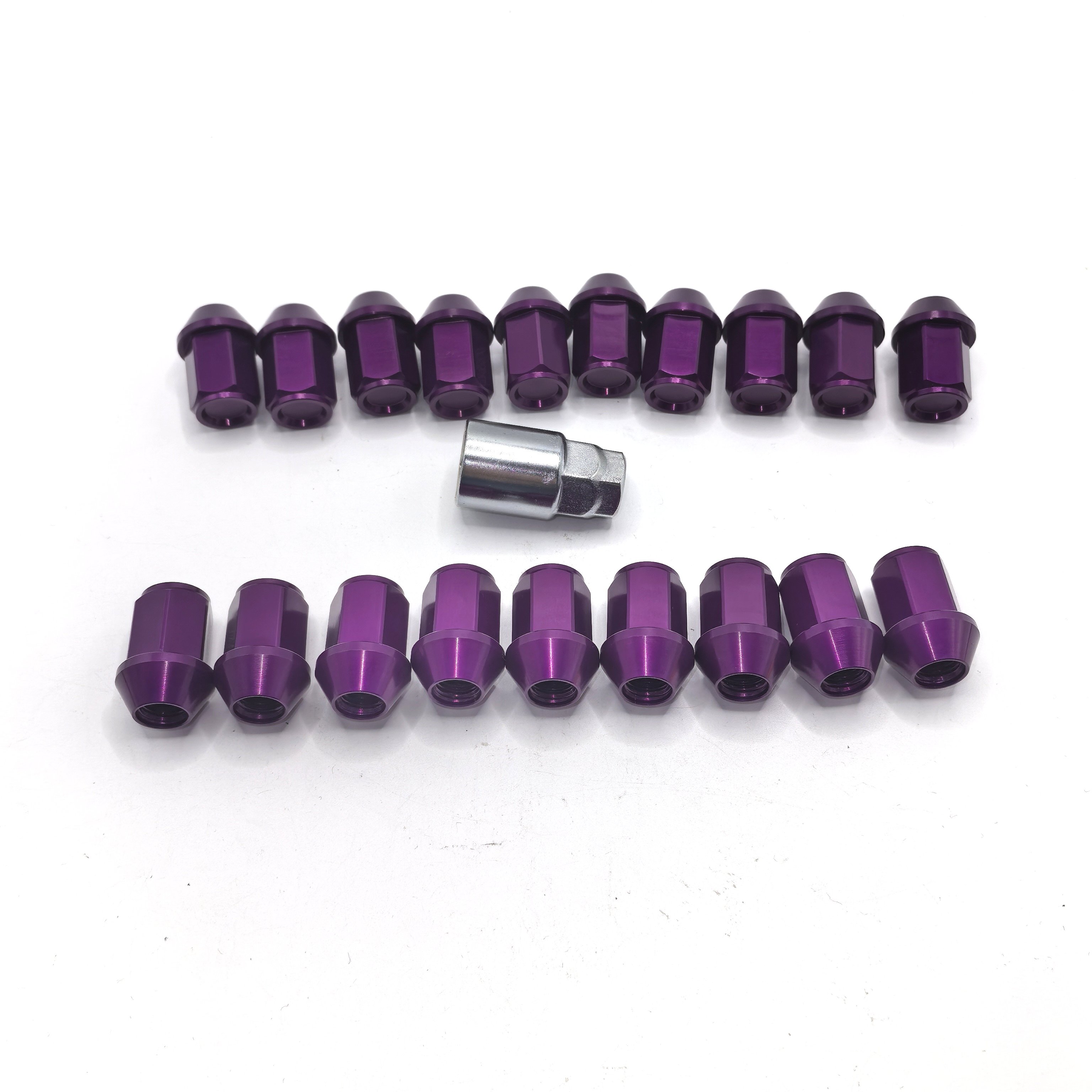 New Purple 12x1.5x35mm High-Performance Aluminum Alloy Wheel Lug Nuts Car Nut Parts For Toyota Mitsubishi Honda