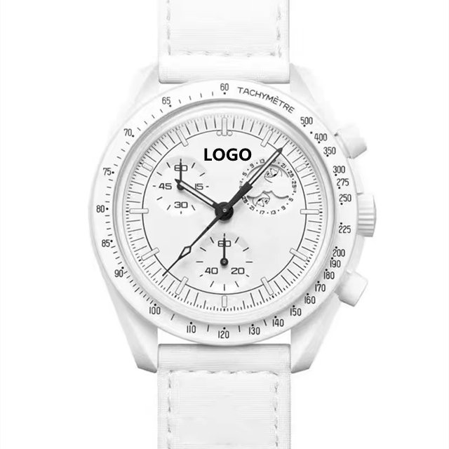 High-quality Brand Watches Moon Mercury Venus Earth Sun Jupiter Mars Saturn Neptune Pluto Men's Quartz Watch Sample Omegasx