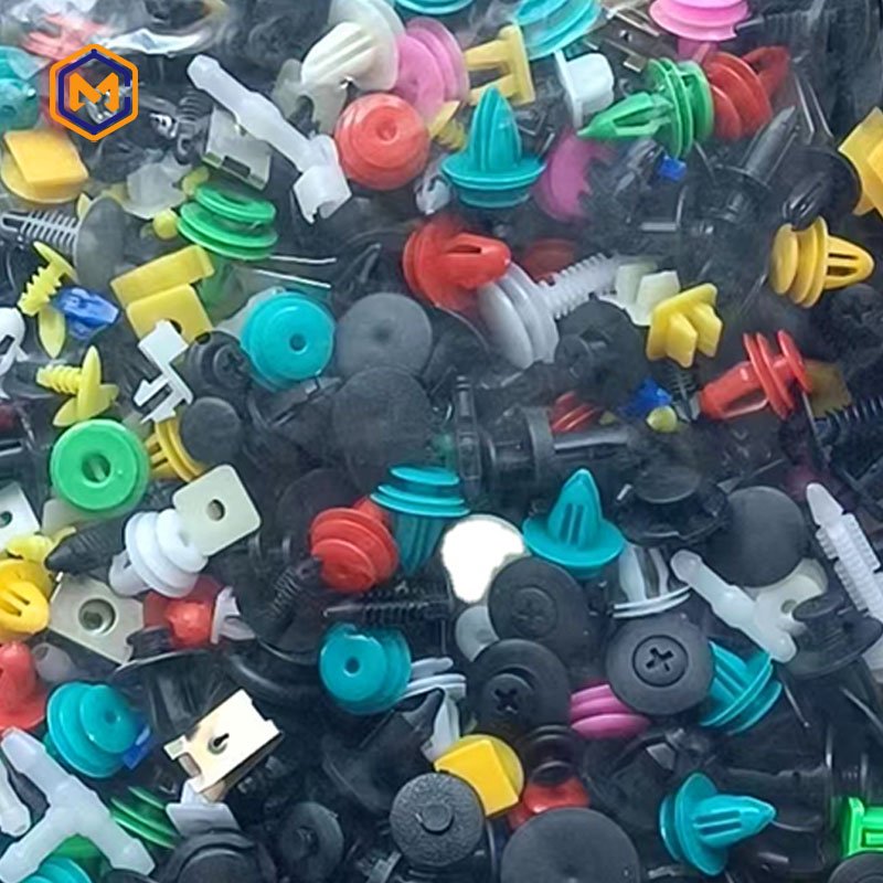 Wholesale Customized Auto Fastener Clip Universal Nylon Bumper Retainer for Cars New POM & Metal Material