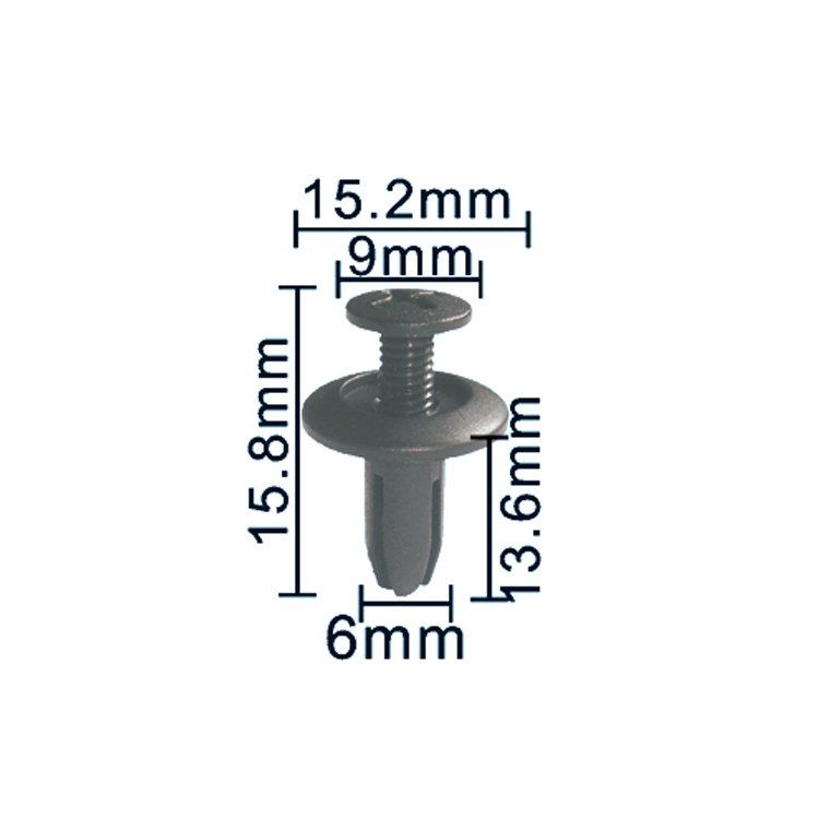 nylon Automotive Plastic Screw Clips And Auto Plastic Rivets Fasteners