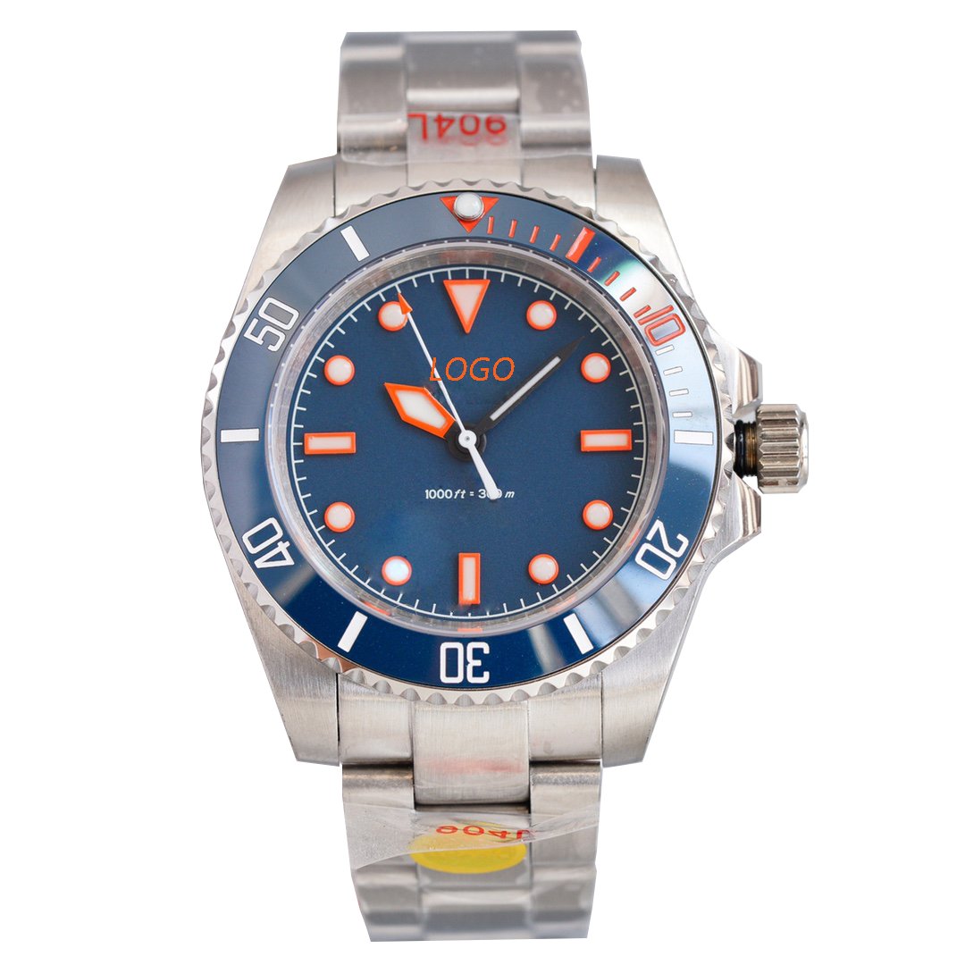 High quality wholesale 3A material glow-in-the-dark 904 steel band men's automatic mechanical watch designer Montreux watches