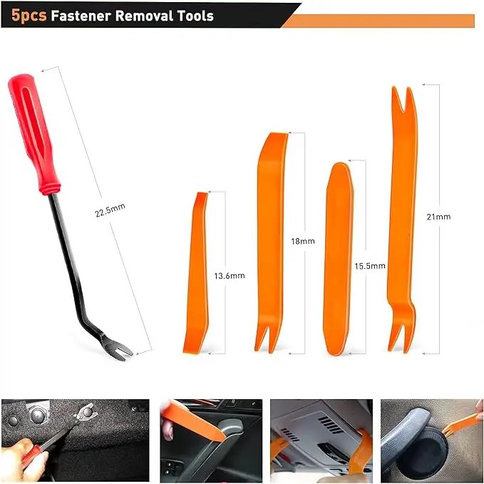 725PCS Car Plastic Fastener Clips Set Repair Kit General Motors Buckle Plastic Buckle Mixed Auto Body Push Retainer clips