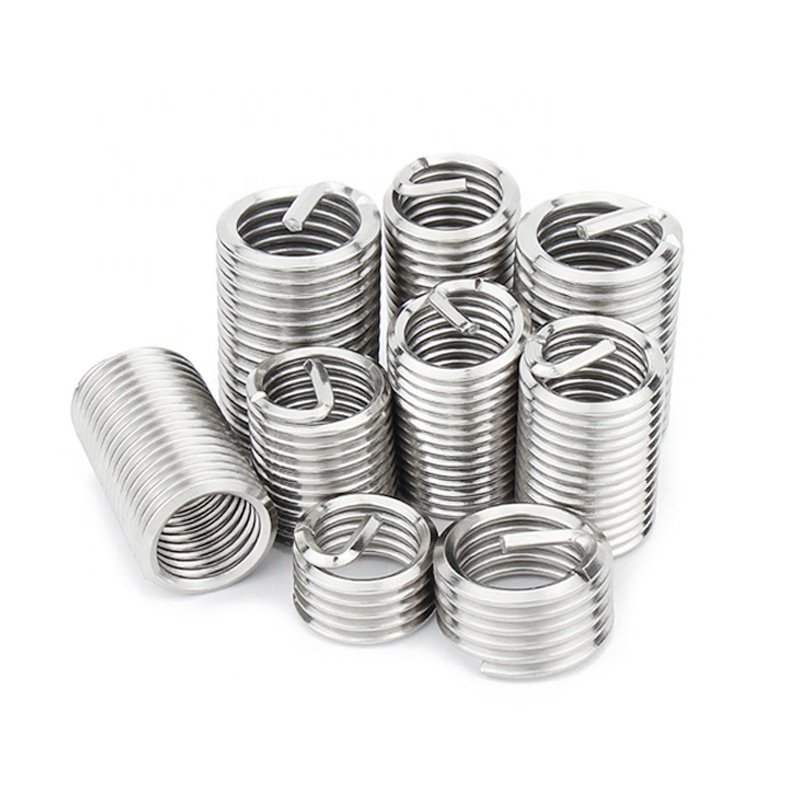 304 Stainless Steel MS122-078 Lubricated Stainless Steel Helical Inserts