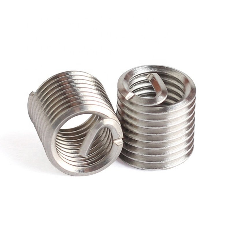 304 Stainless Steel MS122-078 Lubricated Stainless Steel Helical Inserts