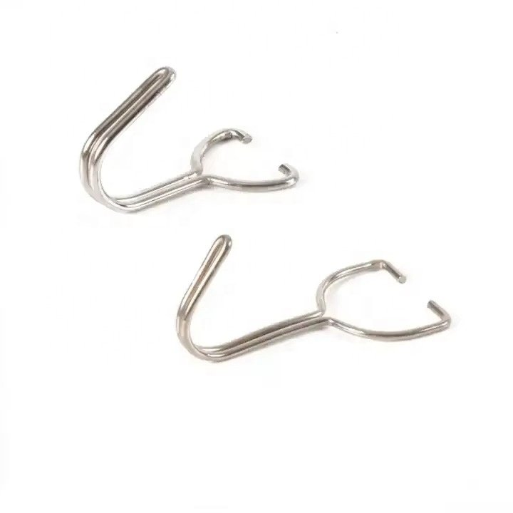 Factory custom stainless steel hook adhesive hook for household and supermarket