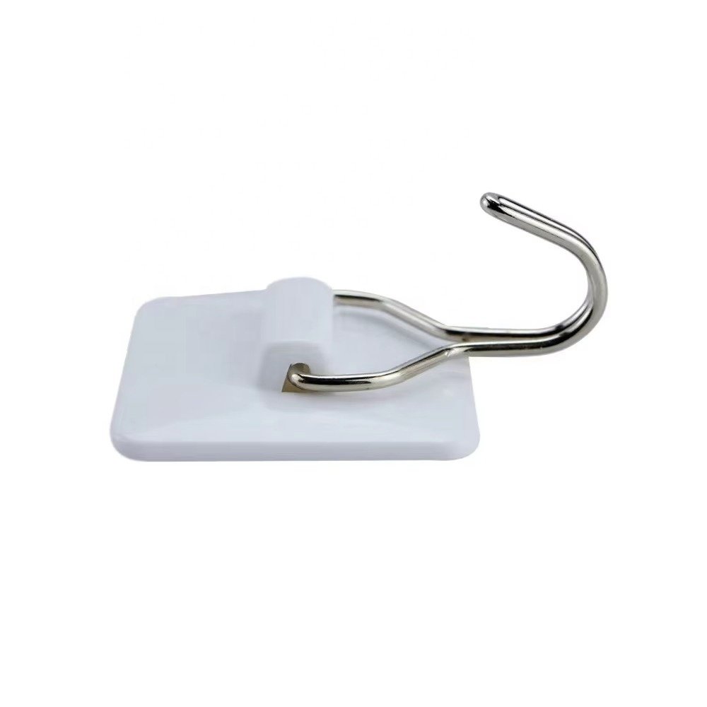 Factory custom stainless steel hook adhesive hook for household and supermarket