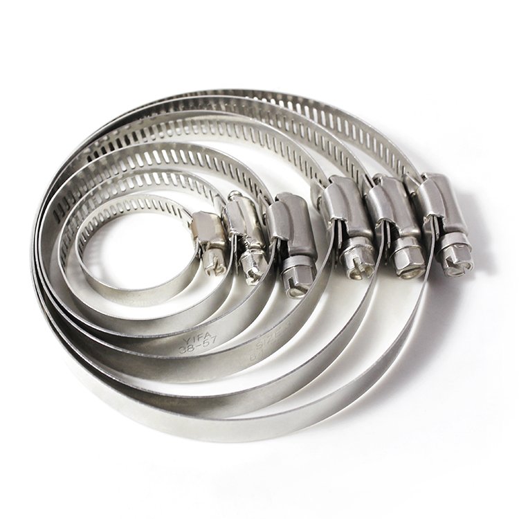 hot selling factory direct America type hose clamp stainless steel 201 hose clamp