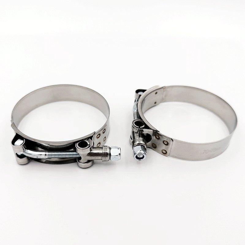 Tianjin hot sale W2 T bolt hose clamp for auto parts